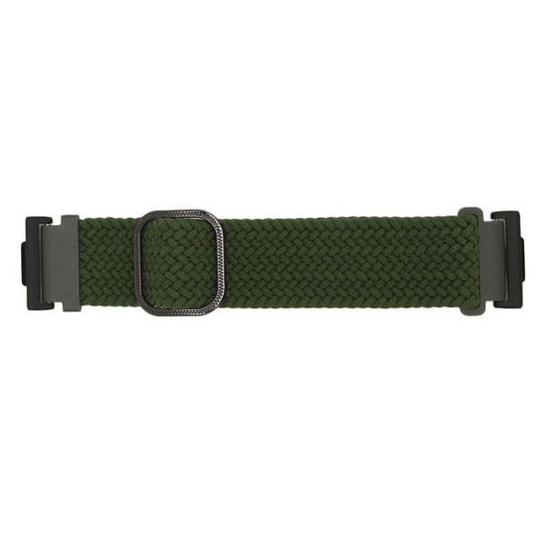 Watch Strap Adjustable Woven Sport Replacement Band for Huawei Watch FIT 2 OD Green