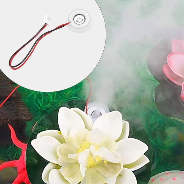 USB-luftfukter, effektiv forstøvning og spraymoduser, 3 stk. modul for bærbare applikasjoner, dobbel