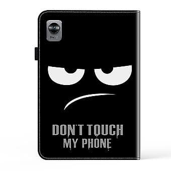 Painted Leather Case for Xiaomi Redmi Pad 10.61 (Don't Touch My Phone)