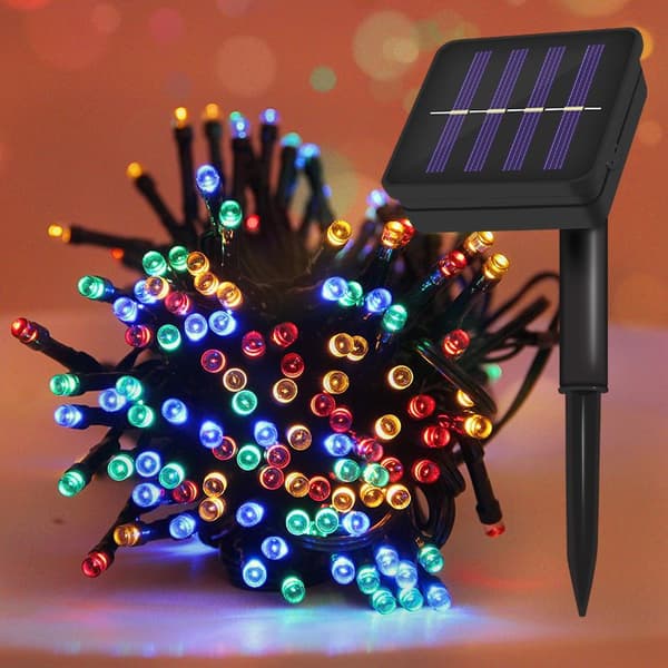 22m 200 LED-koristeseppele sisä- ja ulkokäyttöön, monivärinen