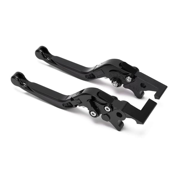 2 Pcs Motorcycle Brake Clutch Levers Adjustable CNC Aluminum Alloy Replacement for ADV150 2019‑2021 Black