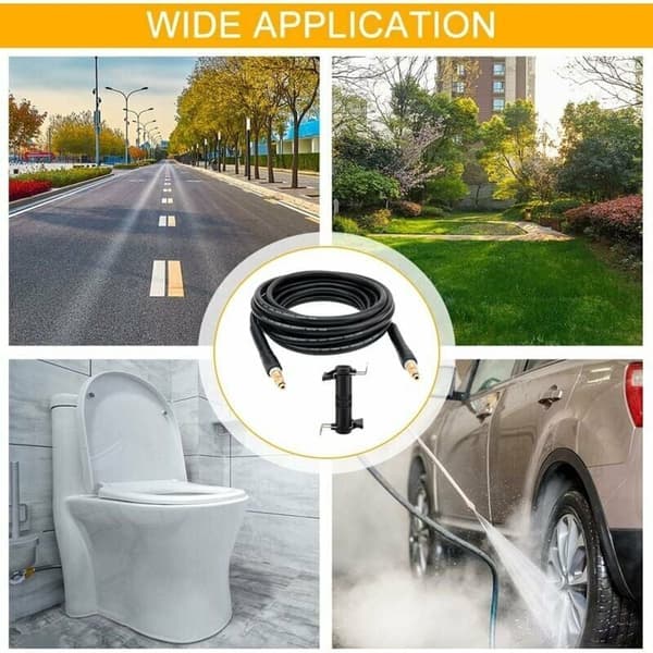 Replacement Hose for Karcher K2 K3 K4 K5 K6 K7 Pressure Washer with Quick Connect and Quick Release (5m)