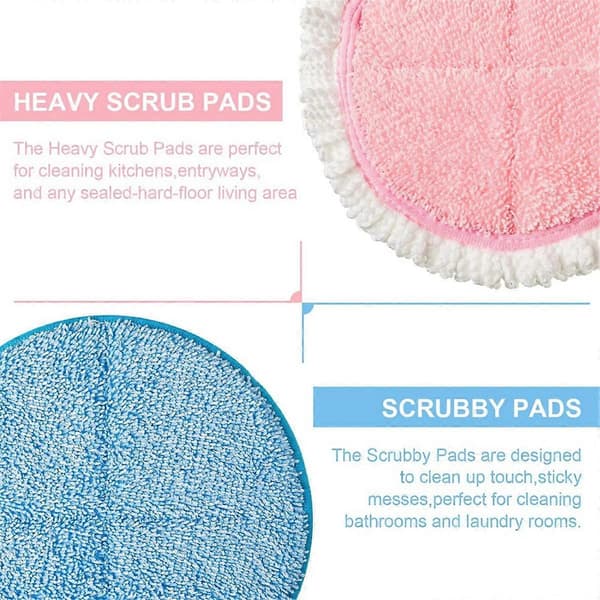 Replacement Mop Cloth Compatible with EasyFix SC2 SC3 SC4 SC5, Microfiber Cleaning Pads