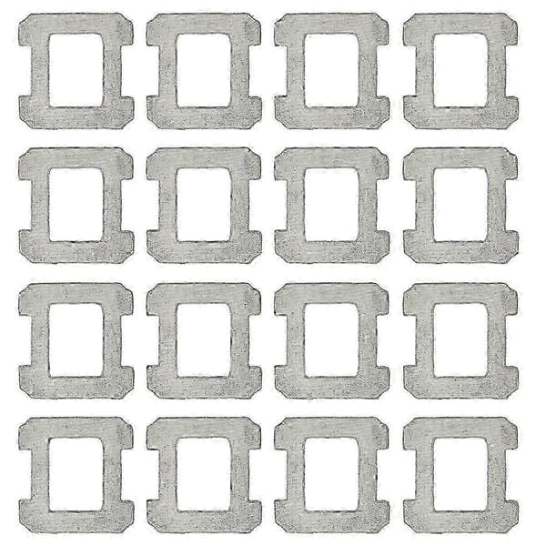 16-pack rengöringspads för Winbot W1/W1 Pro, mikrofiber rengöringsdukar reservdelar