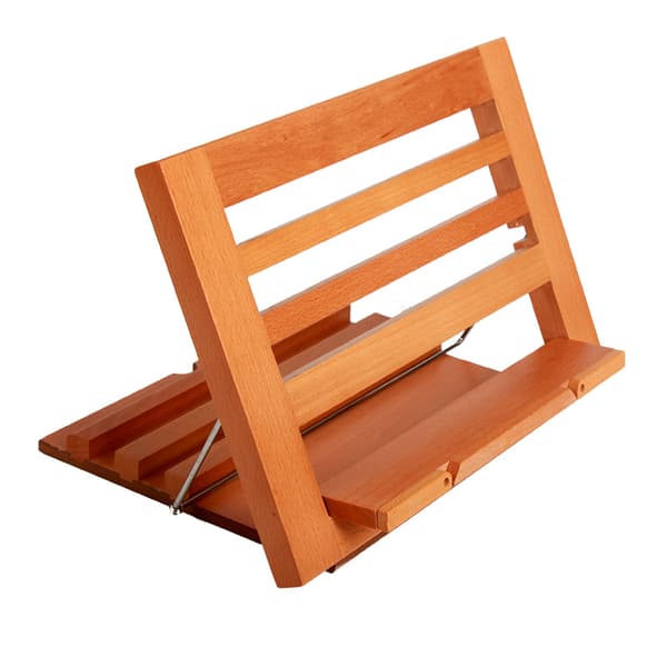Bogreol woody multifunktionel sammenklappelig tablet iPad-holder læremateriale