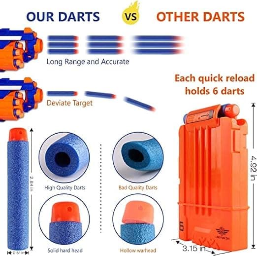 Vest Kit for Kids, Tactical Gear Set with Darts and Protective Equipment