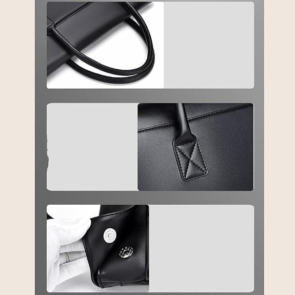 Portfolio Business Document Storage Bag Laptop Protection Handbag Material Organizing Bag Accessories