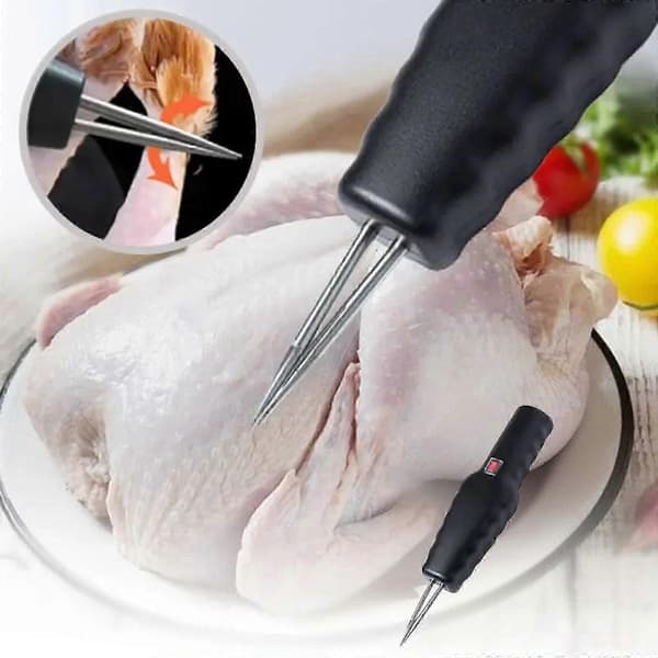 Compact Electric Feather Plucker for Home Poultry Slaughter