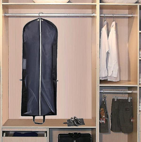 Klespose for brudekjoler, klesbeskyttelse for lange kjoler, 180 cm