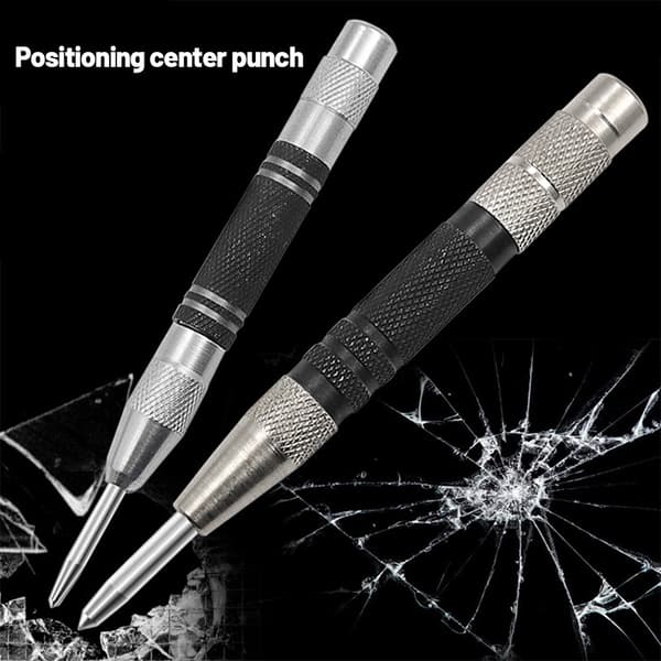 Blue Automatic Center Punch with Cap
