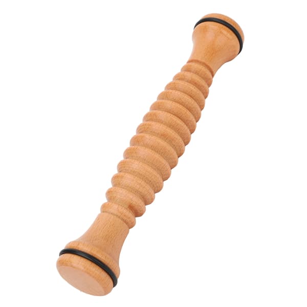 Foot Massage Roller in Theaceae Wood Comfortable Stress-Relieving Foot Roller Massage Tool