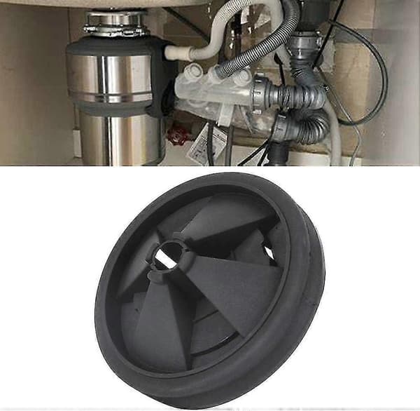 2 st silikonavfallskvarn stänkskydd passar för Insinkerator 87 mm ytterdiameter förpackning avfallskvarn ersättning