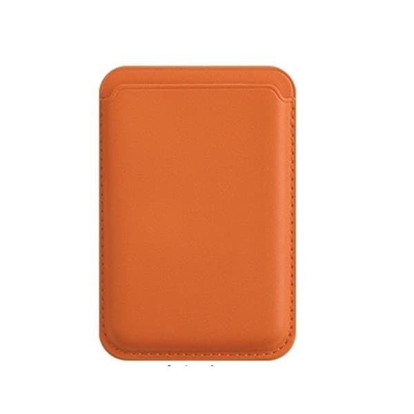 Apple læderpung med MagSafe til iPhone - Orange