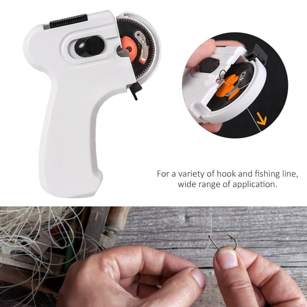 Automatic Fishing Hook Tier Electric Fast Hook Line Knotting Device Fishing Accessories