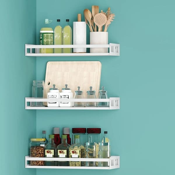 Kitchen Organizer Accessories Bottle Rack Holder Spice Jar Holder Kitchen Gadget Accessories Storage Rack C