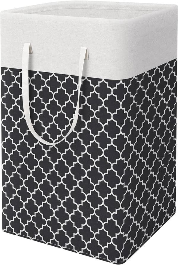 75L Large Laundry Basket - Freestanding Waterproof Laundry Hamper with Extended Handle - Foldable Tall Laundry Basket