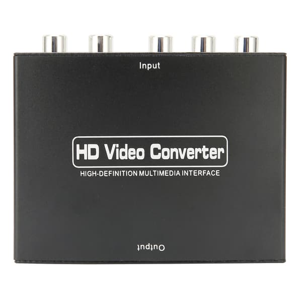 HD Multimedia Interface till 1080P YPbPr Komponent Videokonverter Adapter för DVD-skärm