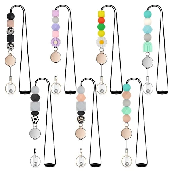 Silikonperlekjede Lærer Breakaway Lanyard 06 06 06[XJ]