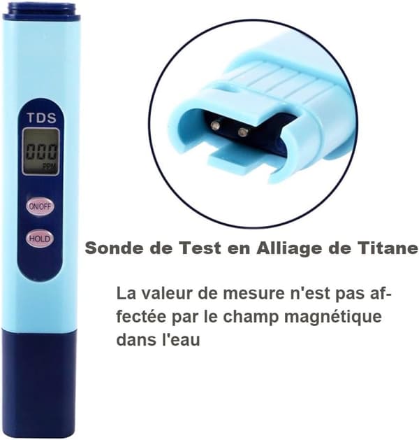 *Vannkvalitetsmåler Tester Digital LCD Profesjonell Målepen*