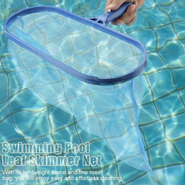 Pooloverfladeskimmer, poolrensningsnet, rengøringsskimmer
