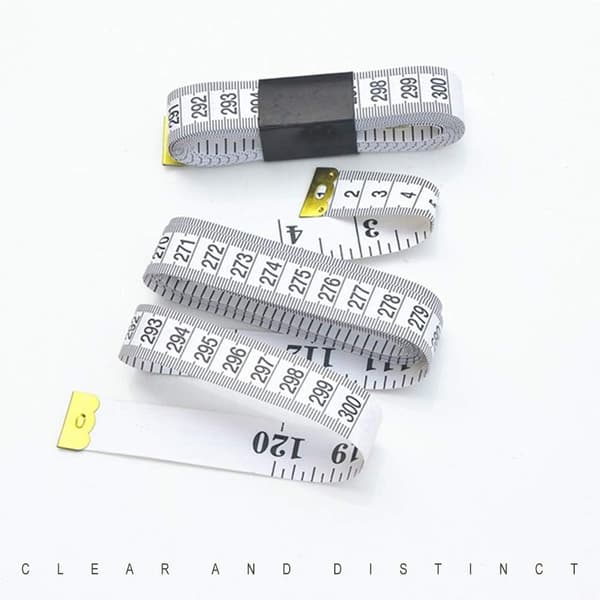 2-pack Thick Fabric Measuring Tape, 300cm Soft, Sewing, Weight Loss