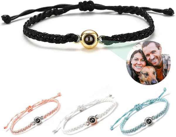 Personlige projeksjonsarmbånd med bilder - Tilpassede armbånd med bilde inni [DB] 190cm 190cm