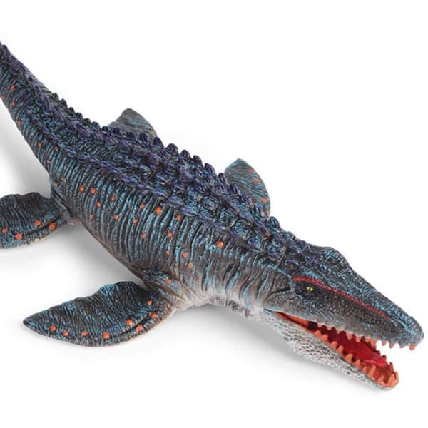 Realistisk dinosaurfigur Mosasaurus dinosaurmodell Perfekt dinosaurleke for samlere, dekorasjon, festfavoritt