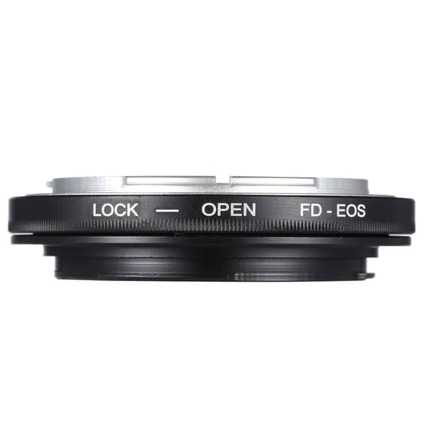 FD-EOS Adapterring til Canon FD-objektiver til Canon EOS (EF-fatning) Makroadapter i metal
