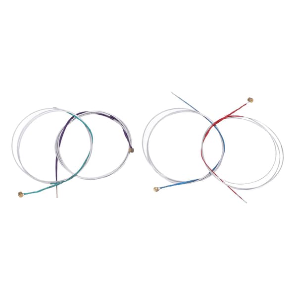 4 Pcs Viola Strings Set Replacement 4/4 Metal Viola Strings Musical Instrument Accessories