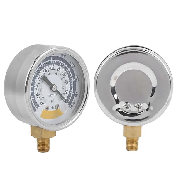 0-14psi NPT 1/8in Anslutning Vakuum Pump Lufttrycksmätare