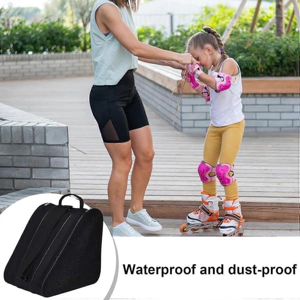 Skate Bag Roller Skate Bag Padded Storage Bag with Strap and Handle (FMY)