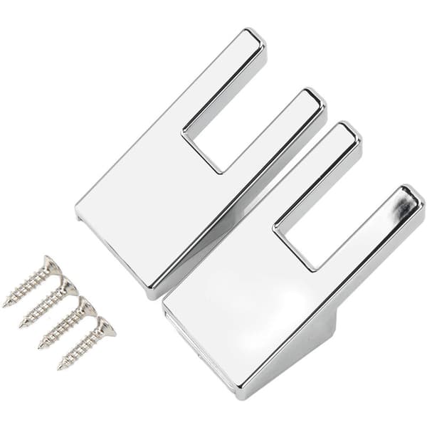 2-pack krokar för husbilar, 15 lbs maxbelastning, väggmonterade skruvfästen för husbilar och båtar
