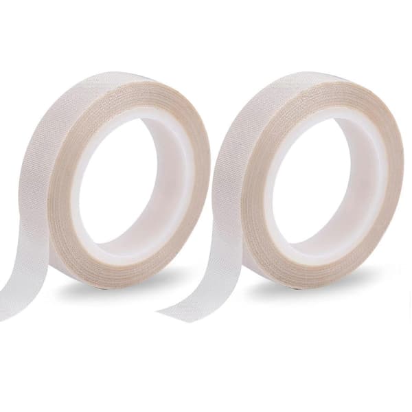 2 ruller 13mmx10m PTFE lavfriktionstape, glidetape til skuffer, slidstærk