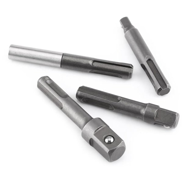 SDS Plus Skaft Adapter til 1/4\" Hex Skaft og 1/4\" 3/8\" 1/2\" Firkantede Borebits Forlænger Kobling