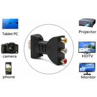Kompositt HDMI til 3 RCA Full HD Video 1080p SCART-konverteringsannonse