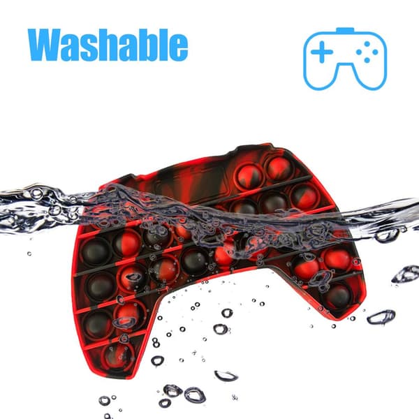 Push Bubble Sensorisk Legetøj Gamepad Form Dekompression Legetøj Ekstrudering Boble Legetøj til Børn Voksne