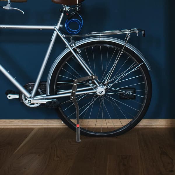 Justerbar sidestøtte i robust aluminiumslegering til mountainbikes og racercykler i ujævnt terræn