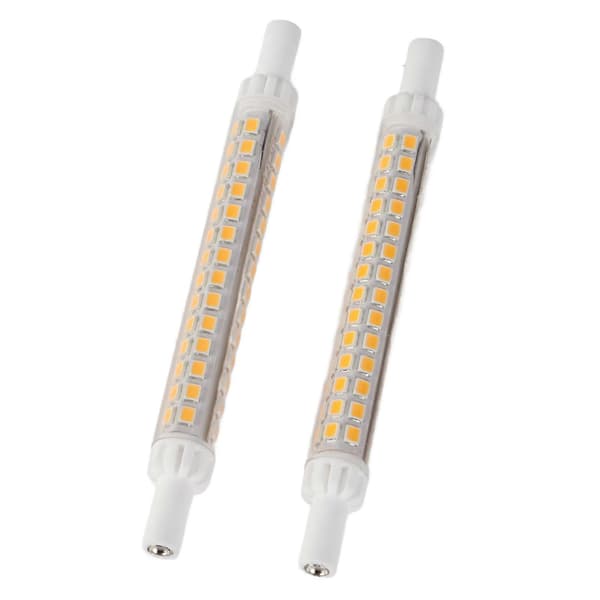 2pcs R7S 98LED Lamp Double Ended 118mm Dimmable Flood Light Light Source Accessory Warm White 100-130V_Special Gift