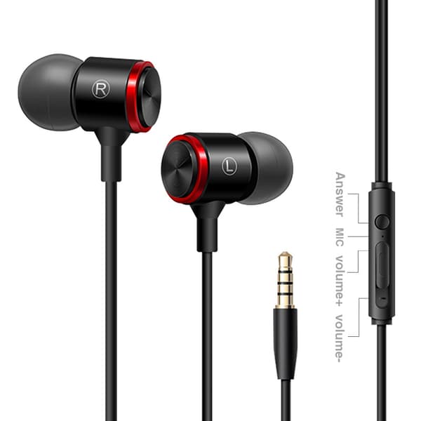 Hörlurar, In-Ear Hörlurar, Trådbundna Hörlurar, Brusreducerande