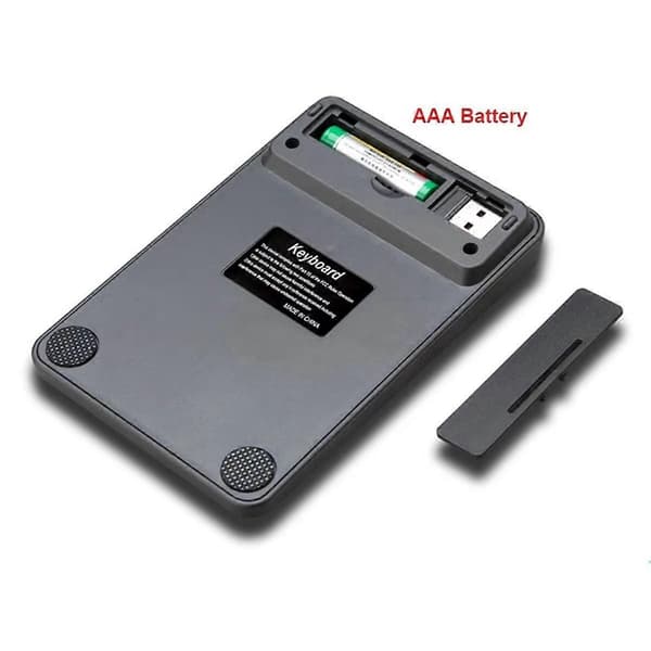 Uusi 2.4G langaton digitaalinen näppäimistö USB 18 näppäimen mininumeronäppäimistö A
