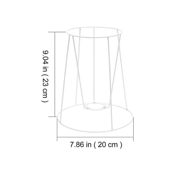 Lampshade Frame Metal Lampshade Stand Table Lamp Shade Frame DIY Lamp Frame