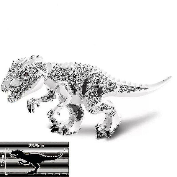 Jurassic Toy Dinosaurus Rakennuspalikat T-rex Quetzalcoatlus Spinosaurus Toimintahahmot Lasten Lelut Baryonyx grey