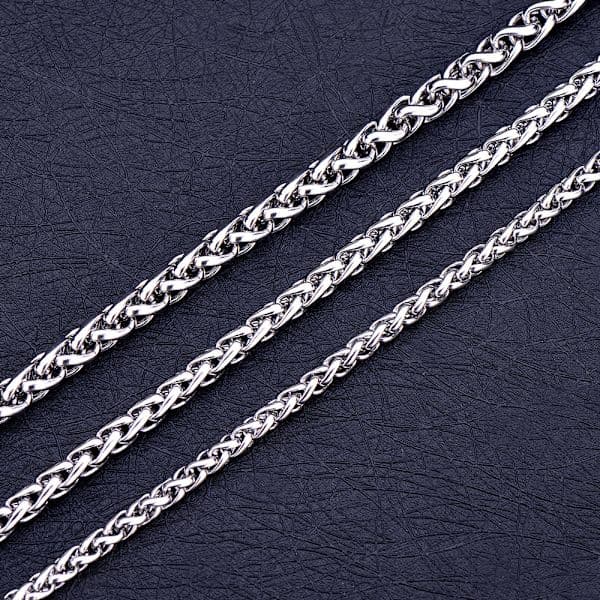 Armbånd i 316L rustfrit stål 5MMX20CM