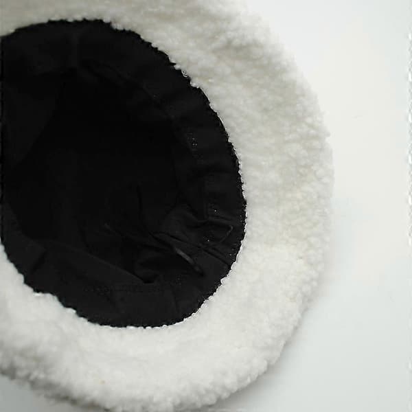 Behagelig fluffy plys varm fiskerhat til mænd og kvinder (lyserød pil) 1 stk
