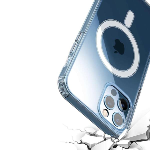 Støtsikkert MagSafe-deksel iPhone 11 - Transparent Transparent transparent Transparent transparent