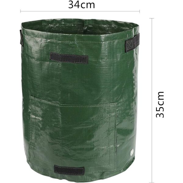 3-pack potatisodlingsväskor för tomater potatisodlingsväskor odlingsväskor