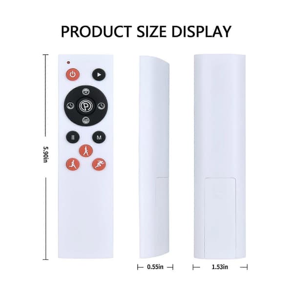 Remote Control for Vibration Plate Full Body Workout Fitness Massager [DB]
