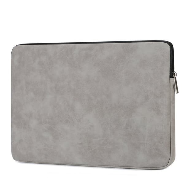 15,6\" Laptop Sleeve Waterproof Carrying Case with Accessory Pouch Laptop, Grey