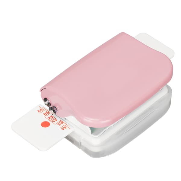 Mini Manuel Cinch Indbindingsmaskine - 6 Huller Pink