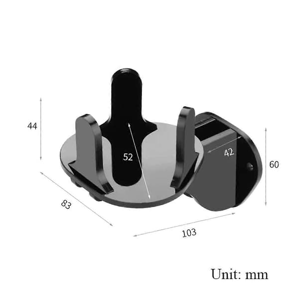 Roam/Roam2/Roam SL Høyttaler Akryl Feste Stativ Holder Veggfeste